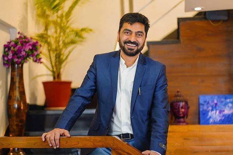 Naveen Chowdhari, Chartered Accountant and founder of Mastermind Abacus