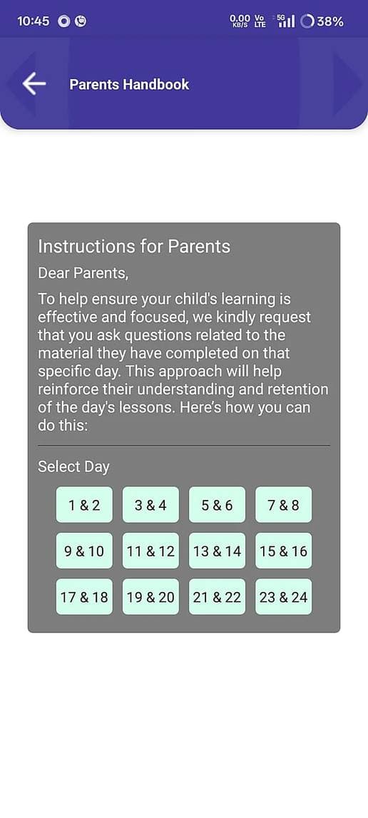 Built-In Parent's Handbook